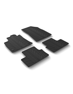 Set tappetini su misura gomma profumati Renault Clio V 5p dal 2019