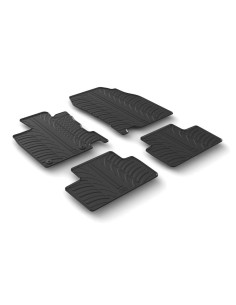 Set tappetini su misura gomma per Renault Kadjar dal 2015