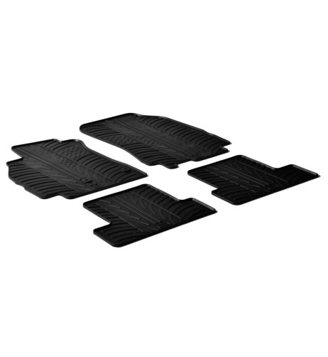 Set tappetini su misura gomma per RENAULT Megane III 2008 2015