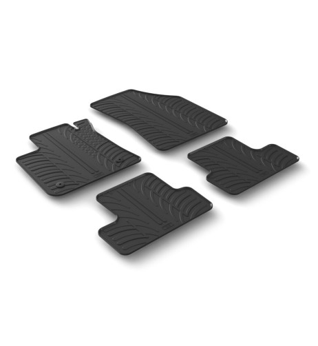 Set tappetini su misura gomma per Renault Megane IV dal 2016