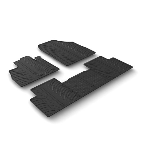 Set tappetini su misura gomma per Renault Scenic 5 posti dal 2016