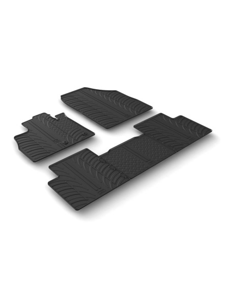 Set tappetini su misura gomma per Renault Scenic 5 posti dal 2016