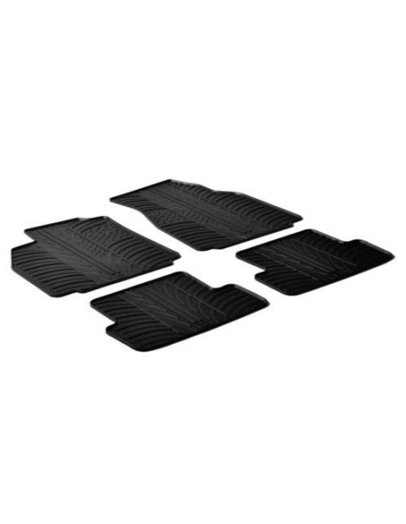 Set tappetini su misura gomma per RENAULT Thalia 2008 2014