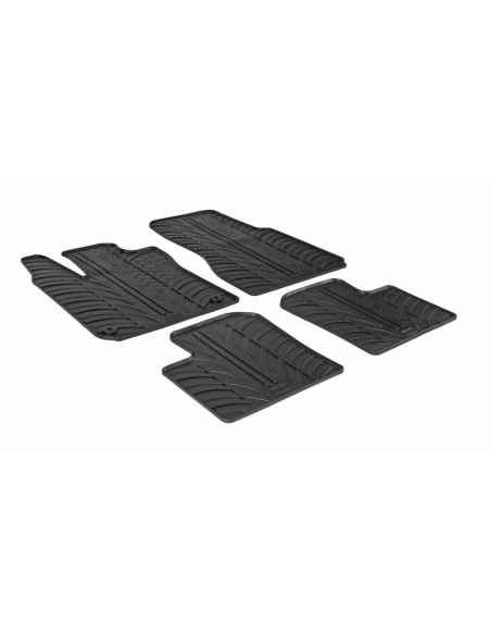 Set tappetini su misura gomma per Renault Twingo 2014 2024
