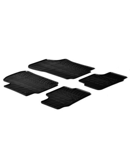 Set tappetini su misura gomma profumati SEAT Mii dal 2012