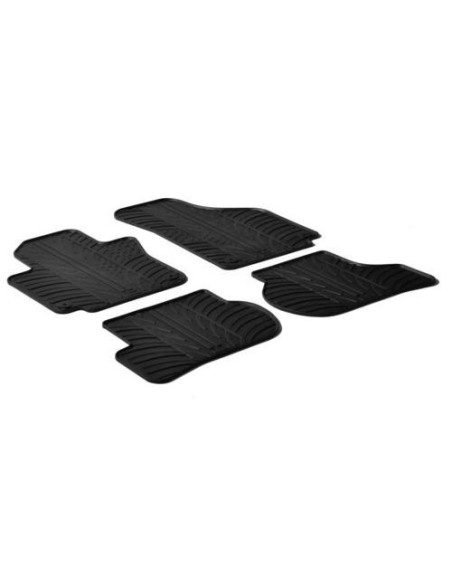 Set tappetini su misura gomma profumati SEAT Toledo 2005 2009
