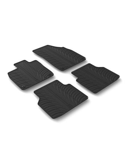 Set tappetini su misura gomma per Skoda Enyaq dal 2020