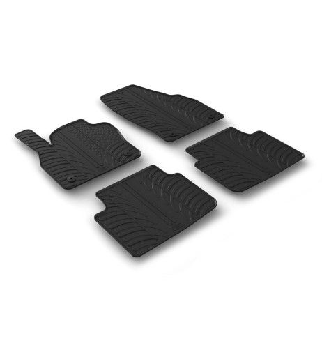 Set tappetini su misura gomma per Skoda Kamiq dal 2019