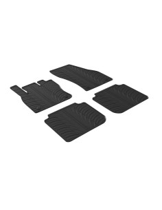 Set tappetini su misura gomma profumati Skoda Kodiaq 2017 2024