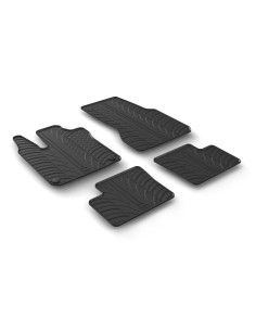 Set tappetini su misura gomma per Smart Forfour dal 2014