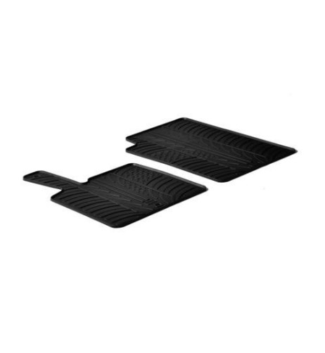 Set tappetini su misura gomma per SMART Fortwo 2000 2014