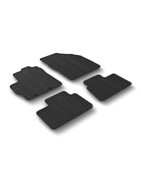 Set tappetini su misura gomma per Toyota Aygo X dal 2022