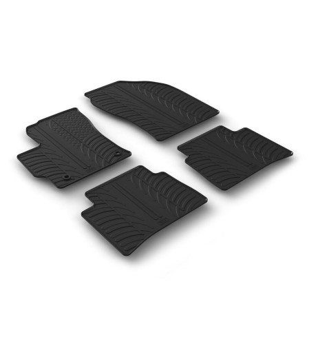 Set tappetini su misura gomma per Toyota Corolla SW automatico dal 2019