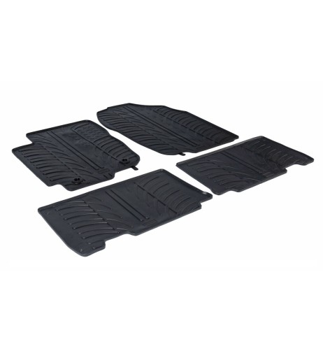 Set tappetini su misura gomma per Toyota Rav4 2013 2019