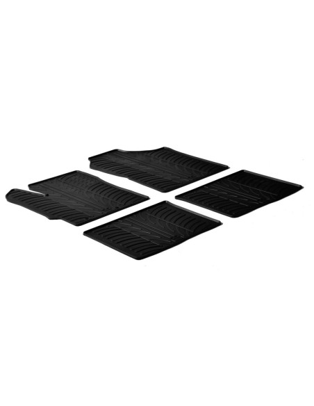 Set tappetini su misura gomma profumati TOYOTA Yaris 3 5p 2011 2020