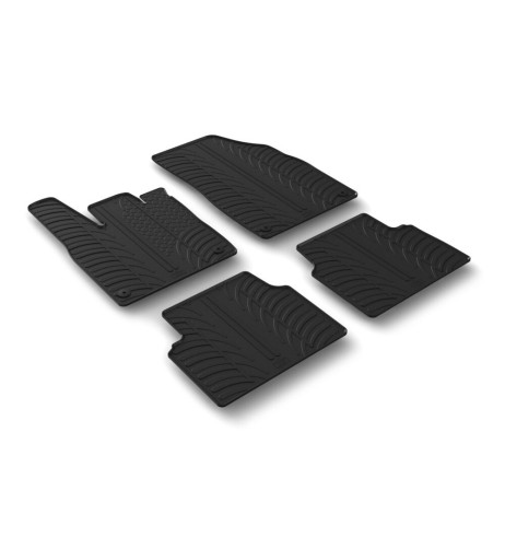 Set tappetini su misura gomma per Volkswagen ID 3