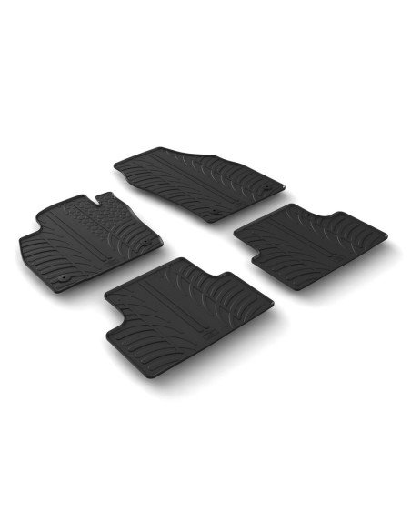 Set tappetini su misura gomma per Volkswagen T Cross dal 2019