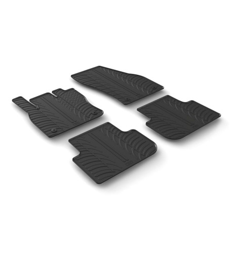 Set tappetini su misura gomma per Volkswagen Tiguan 2016 2023