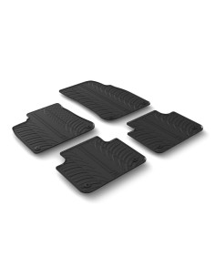 Set tappetini su misura gomma profumati Volkswagen Touareg automatico dal 2
