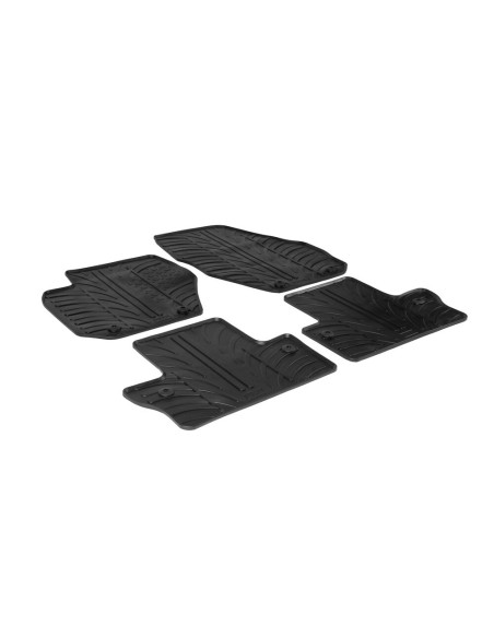 Set tappetini su misura gomma per Volvo S60 V60 2010 2018