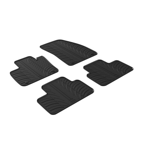 Set tappetini su misura gomma per VOLVO XC40 automatico dal 2017