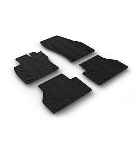 Set tappetini su misura gomma per VW Caddy Life dal 2021