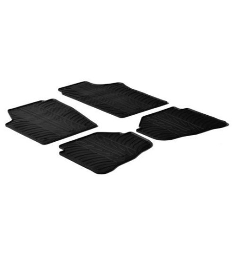 Set tappetini su misura gomma per VW Fox 2005 2010