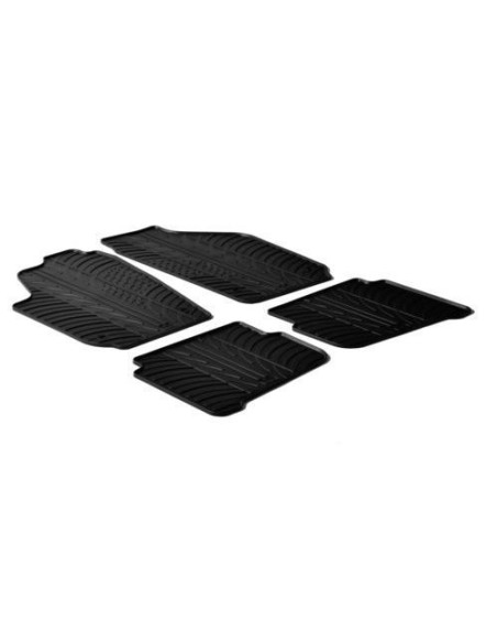 Set tappetini su misura gomma per VW Polo 2001 2009