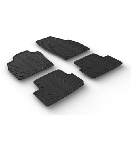 Set tappetini su misura gomma per VW Polo 5p dal 2017