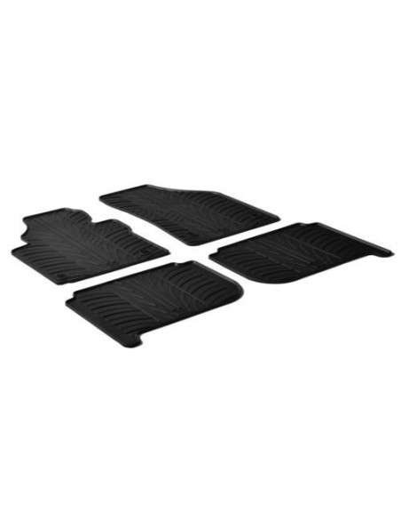 Set tappetini su misura gomma profumati VW Touran 2003 2015