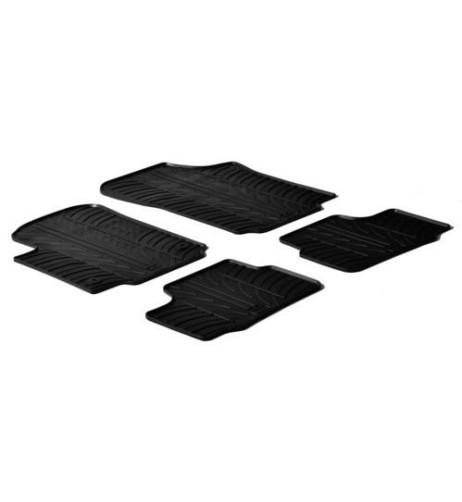 Set tappetini su misura gomma per VW Up dal 2012