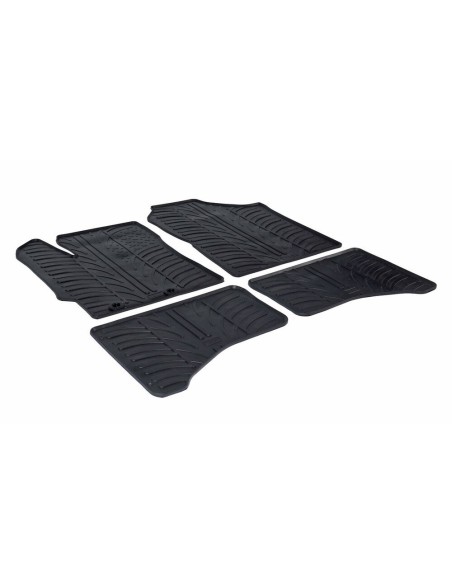 Set tappetini su misura gomma Toyota Yaris Hybrid 5p 2011 2020