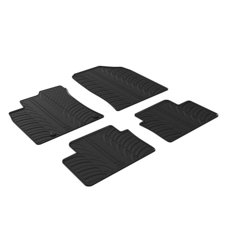 Set tappetini su misura gomma per Kia Ceed dal 2018