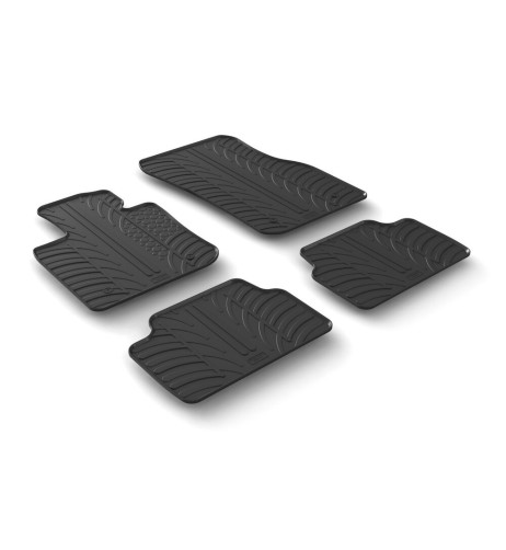 Set tappetini su misura gomma per Mini F55 5p cambio manuale dal 2014