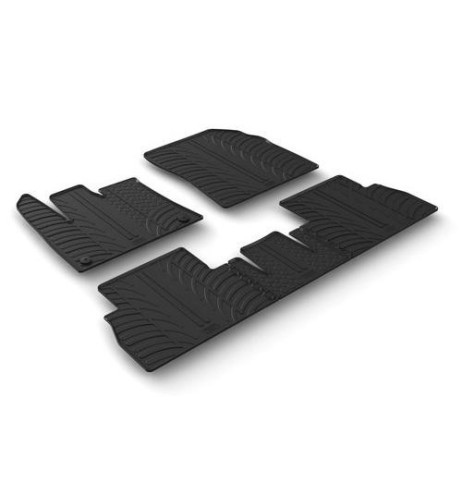 Set tappetini su misura gomma per Opel Combo life No post scorrevole dal 2