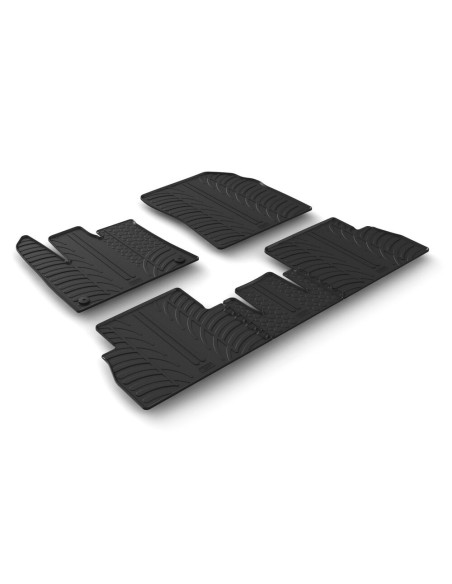 Set tappetini su misura gomma per Opel Combo life post scorrevole dal 2018