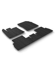 Set tappetini su misura gomma per Peugeot Rifter No post scorrevole dal 20