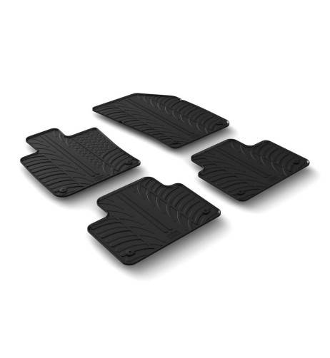 Set tappetini su misura gomma per Volvo V60 dal 2018