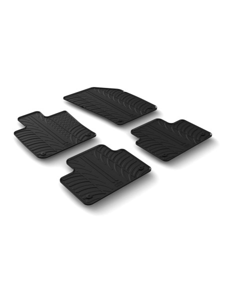 Set tappetini su misura gomma per Volvo V60 dal 2018