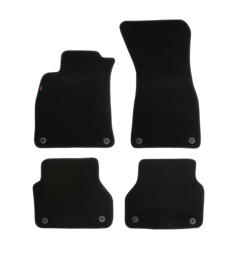 Set tappetini su misura moquette Audi A6 4p Avant dal 2018