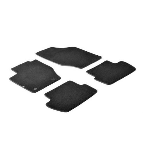 Set tappetini su misura moquette Citroen C4 2005 2010