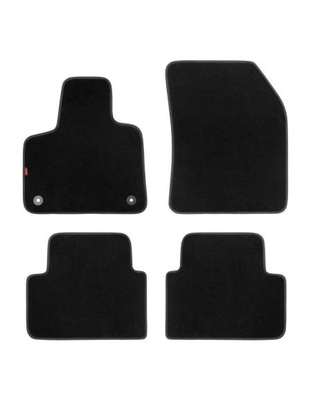 Set tappetini su misura moquette Citroen C5 Aircross dal 2018