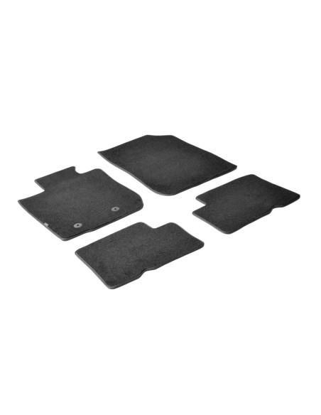 Set tappetini su misura moquette Dacia Duster 2010 2017