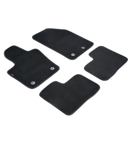 Set tappetini su misura moquette Fiat 500X dal 2015