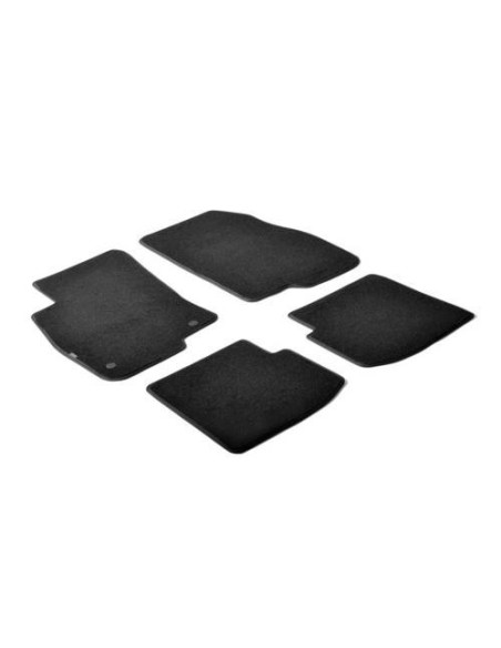 Set tappetini su misura moquette Fiat Punto 3 5p 2008 2019