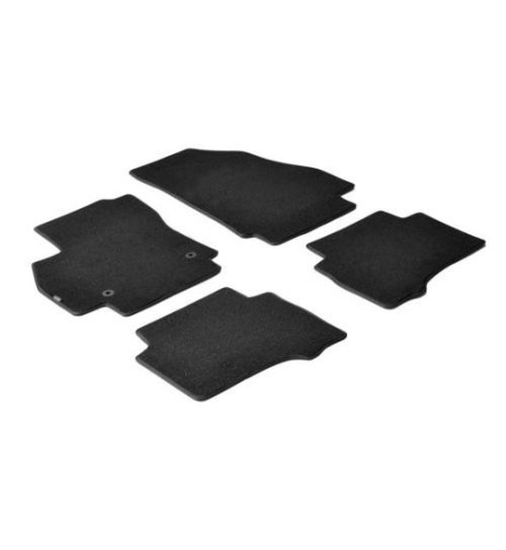 Set tappetini su misura moquette Fiat Qubo 5p 2008 2016