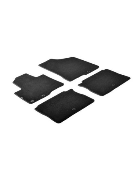 Set tappetini su misura moquette Hyundai Santa Fe 2011 2012