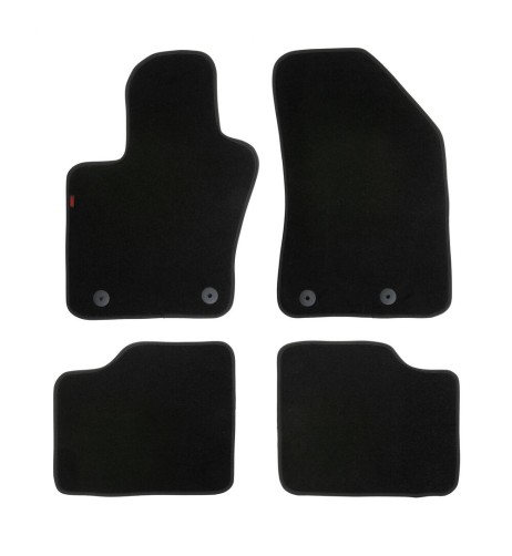 Set tappetini su misura moquette Jeep Compass dal 2017