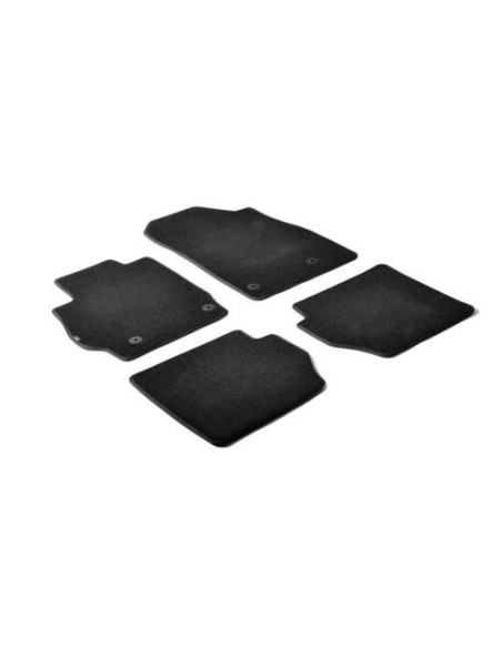 Set tappetini su misura moquette Mazda 2 2007 2015