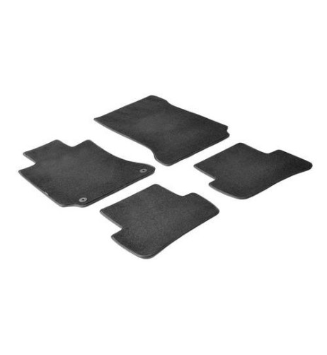 Set tappetini su misura moquette Mercedes Classe C 204 2007 2014